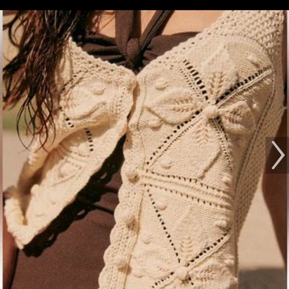 Sezane Joas Top Cream - Size S - Picture 7 of 7